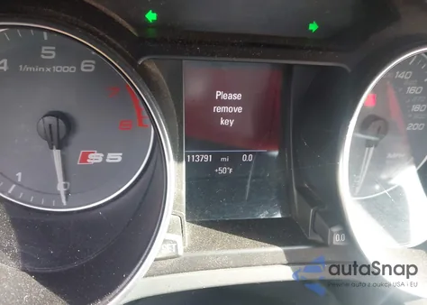 2010 Audi S5 4.2 Premium Plus from USA, damaged, VIN WAU3VAFR4AA022800